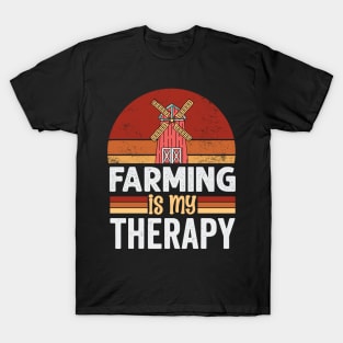 Farming is my therapy T-Shirt